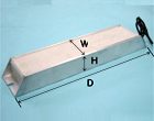 CW · CH type (cooling dependent type resistor)