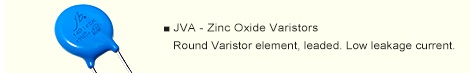 JVA - Zinc Oxide Varistors