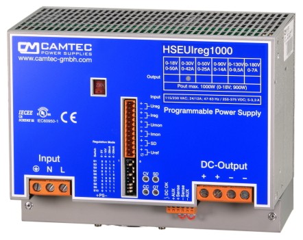 HSEUIREG10001.30T Camtec Lab Power Supply DIN-Rail