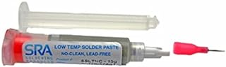 SRA Low Temperature Lead Free Solder Paste T3-15 Grams