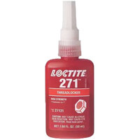271 RED HIGH STRENGTH THREADLOCKER FOR FASTENERS UP TO 1 50 MIL BOTTLE