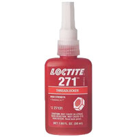 271 RED HIGH STRENGTH THREADLOCKER FOR FASTENERS UP TO 1 250 MIL BOTTLE